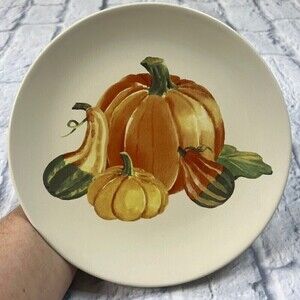 Fall plate for decoration or serve-ware